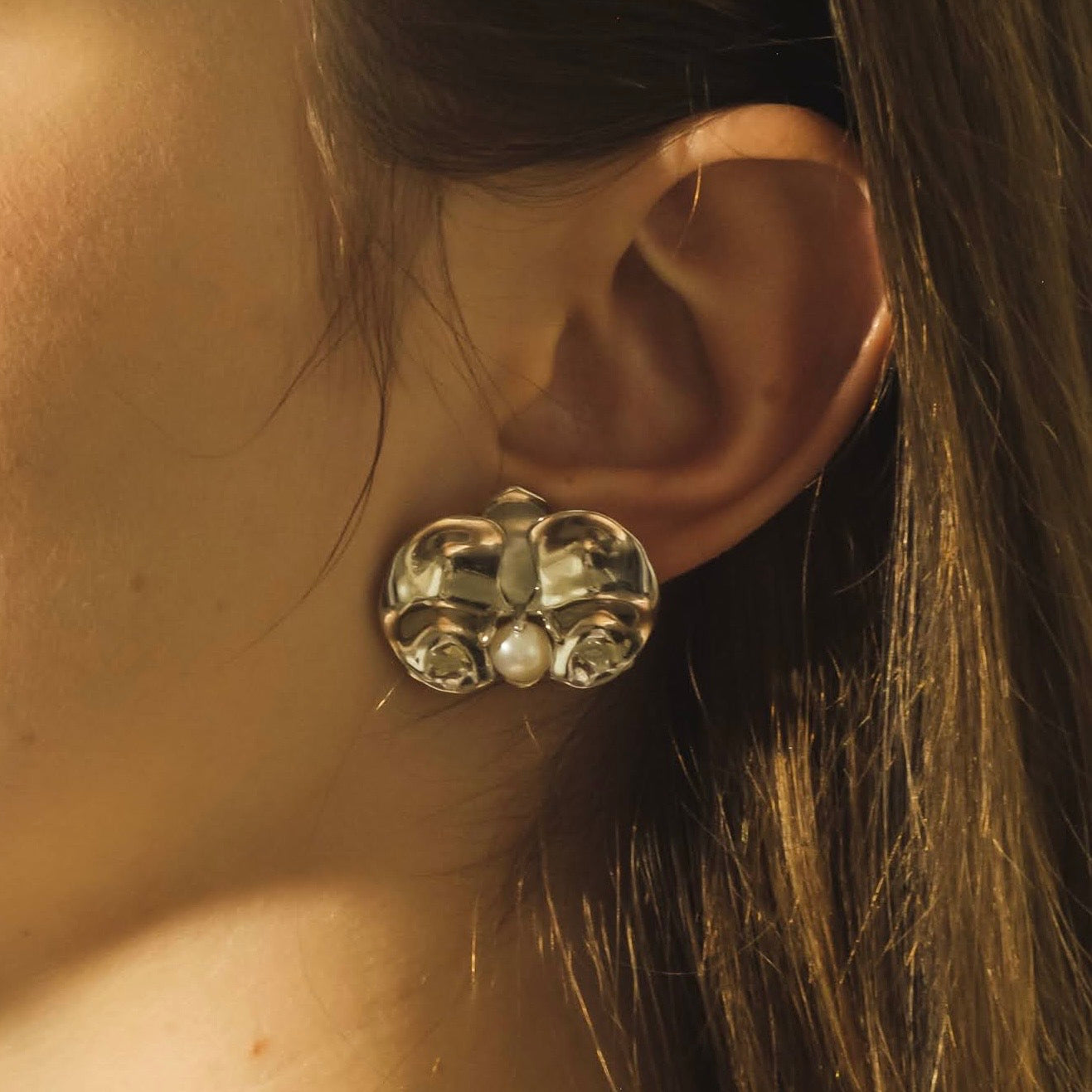Dancing in the Breeze Earrings (silver)