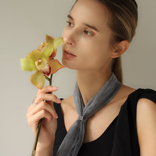 Refection x Ciao -The memory of petals - 花瓣之憶透膚長絲巾