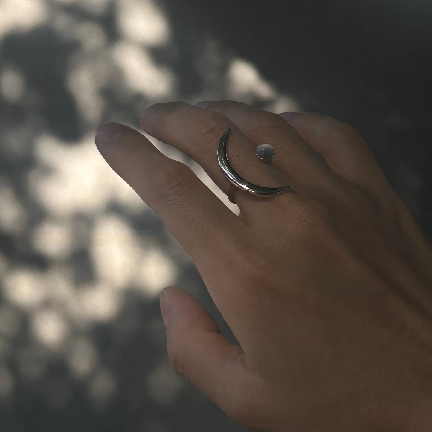 (Limited Edition) Moon Sparkle Ring - Moon stone edition