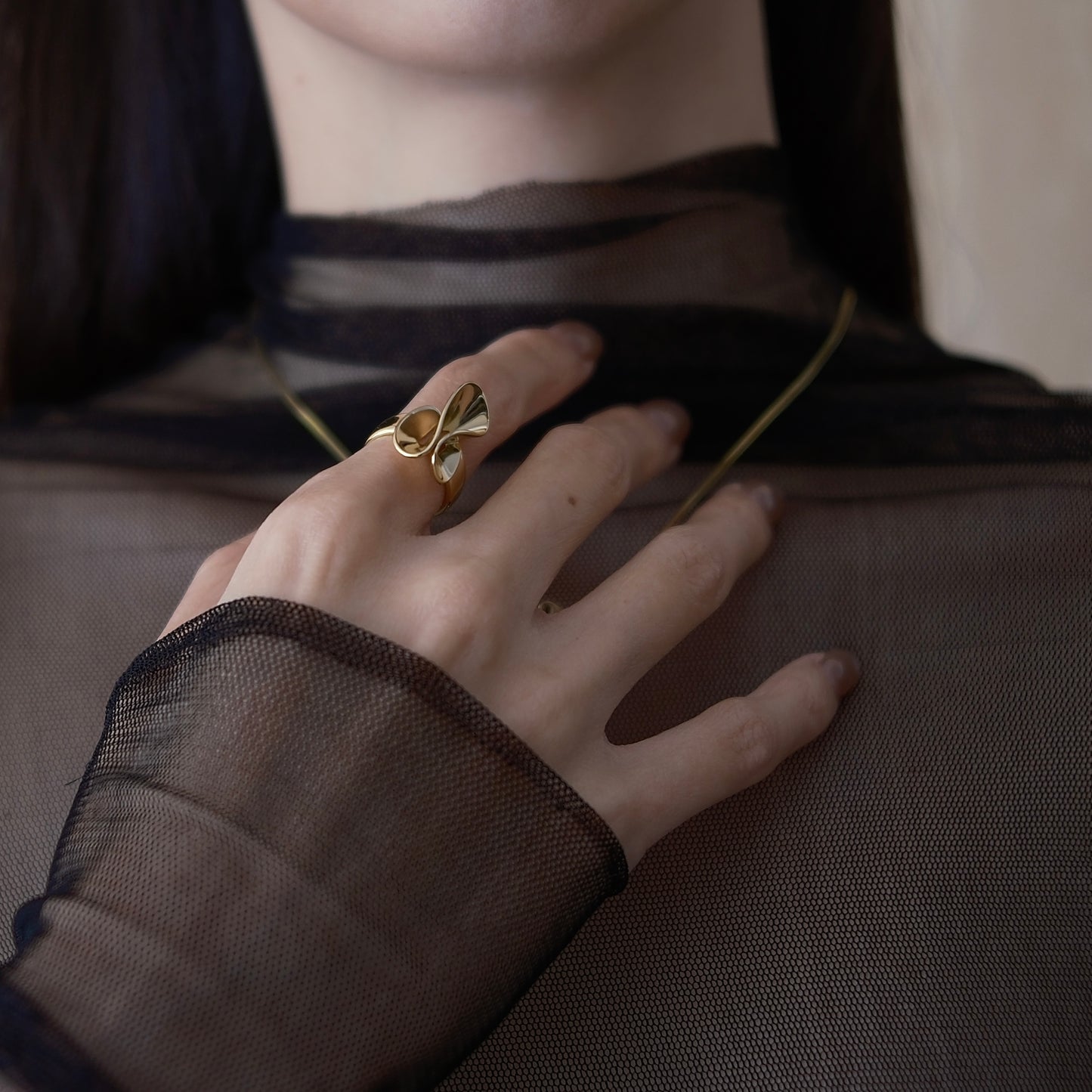 Floating Laputa Ring (gold)