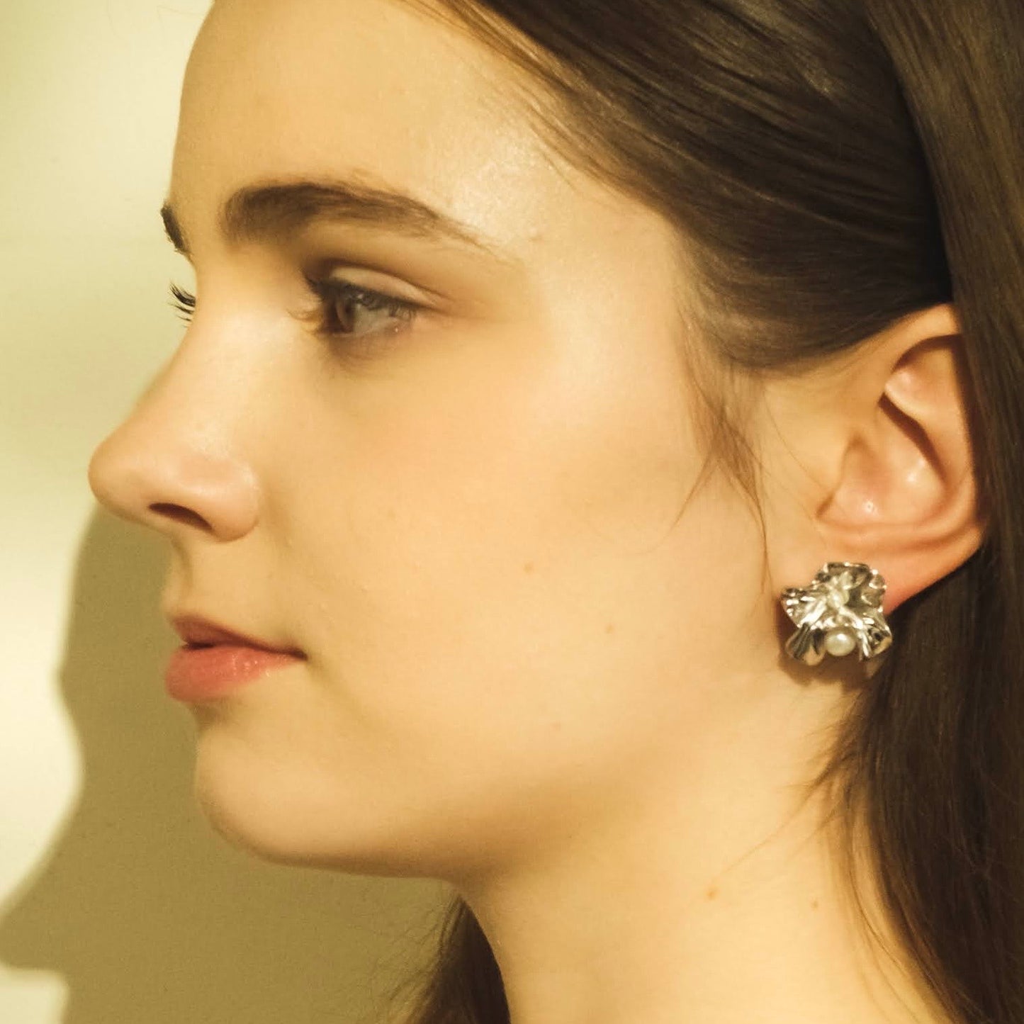 Time Ripple Earrings (silver)