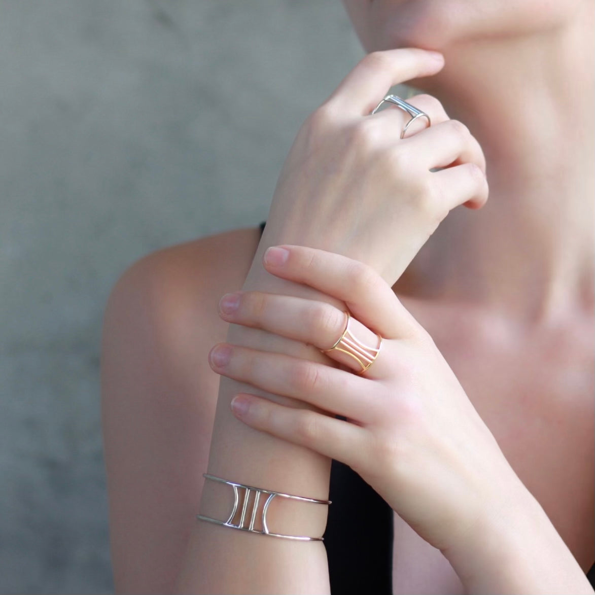 The Golden Column ring