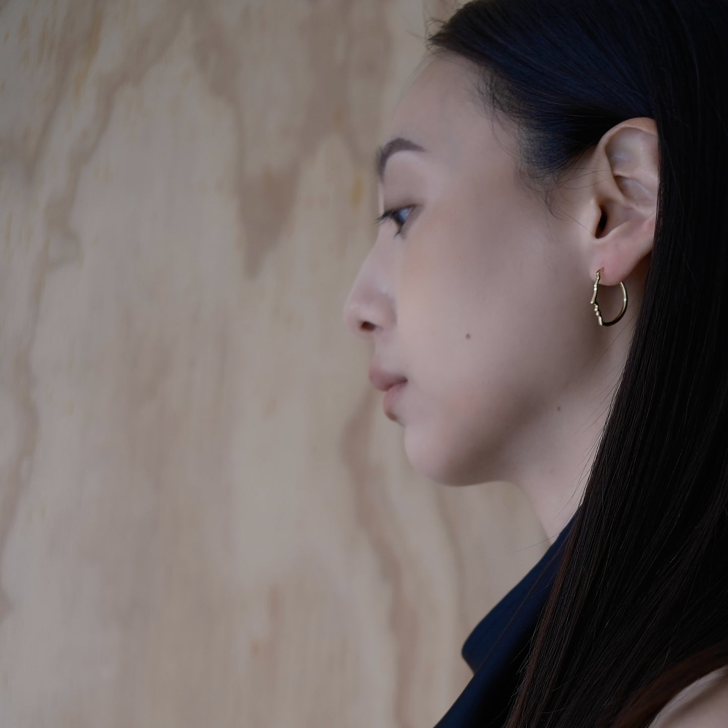 Self Portrait Earrings (gold)