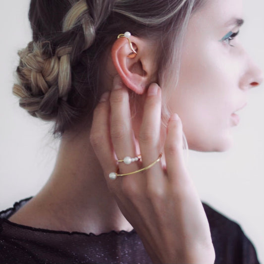 Golden orbit galaxy ring