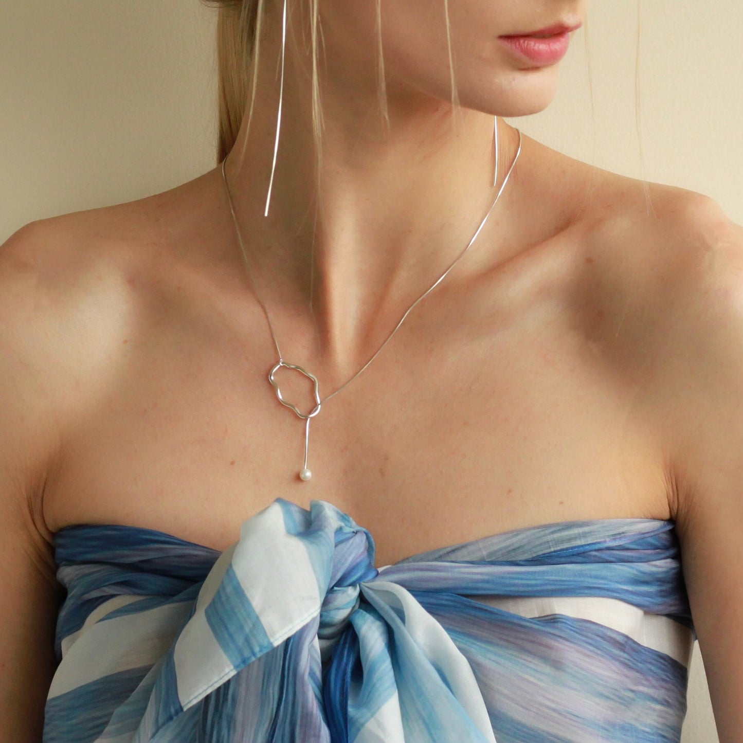 Ripple Dew Necklace - Sparkle Design Edition