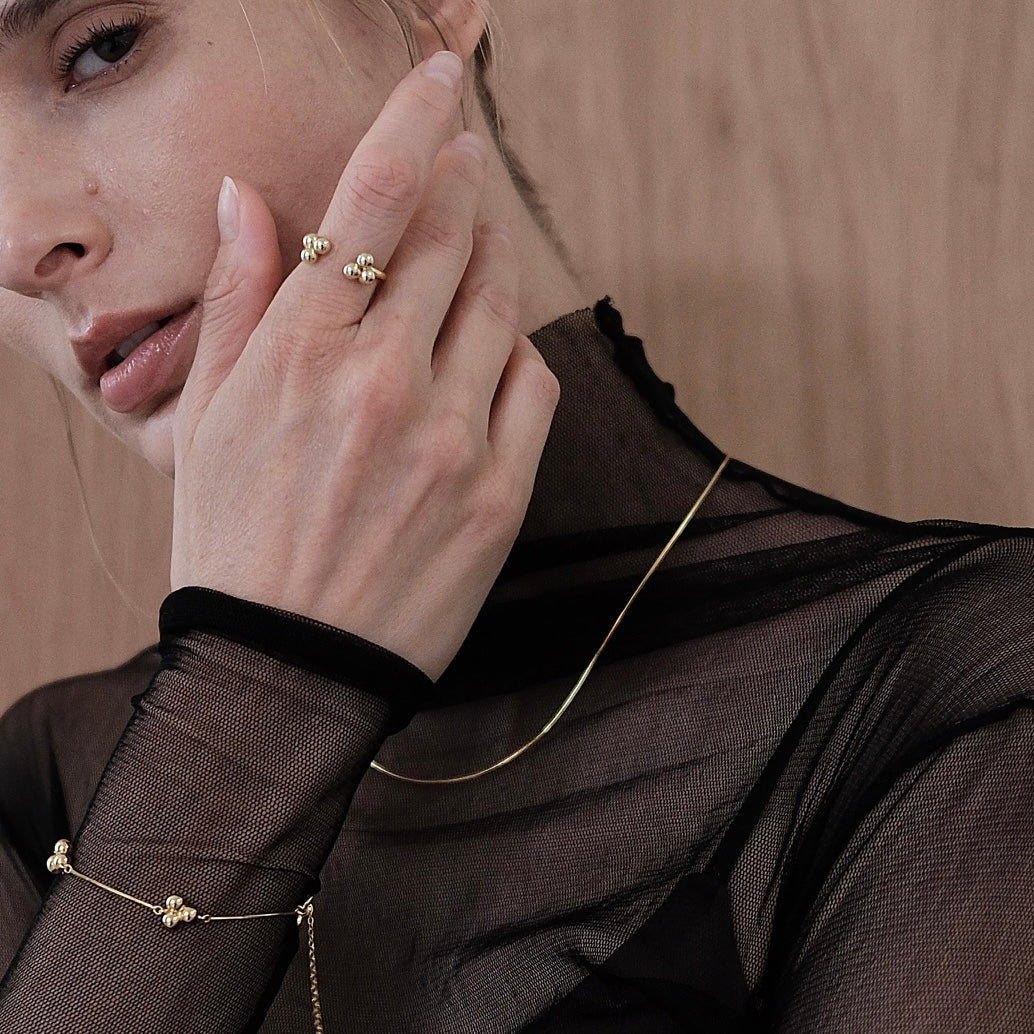 光點指間戒 Sparkle Dot Ring