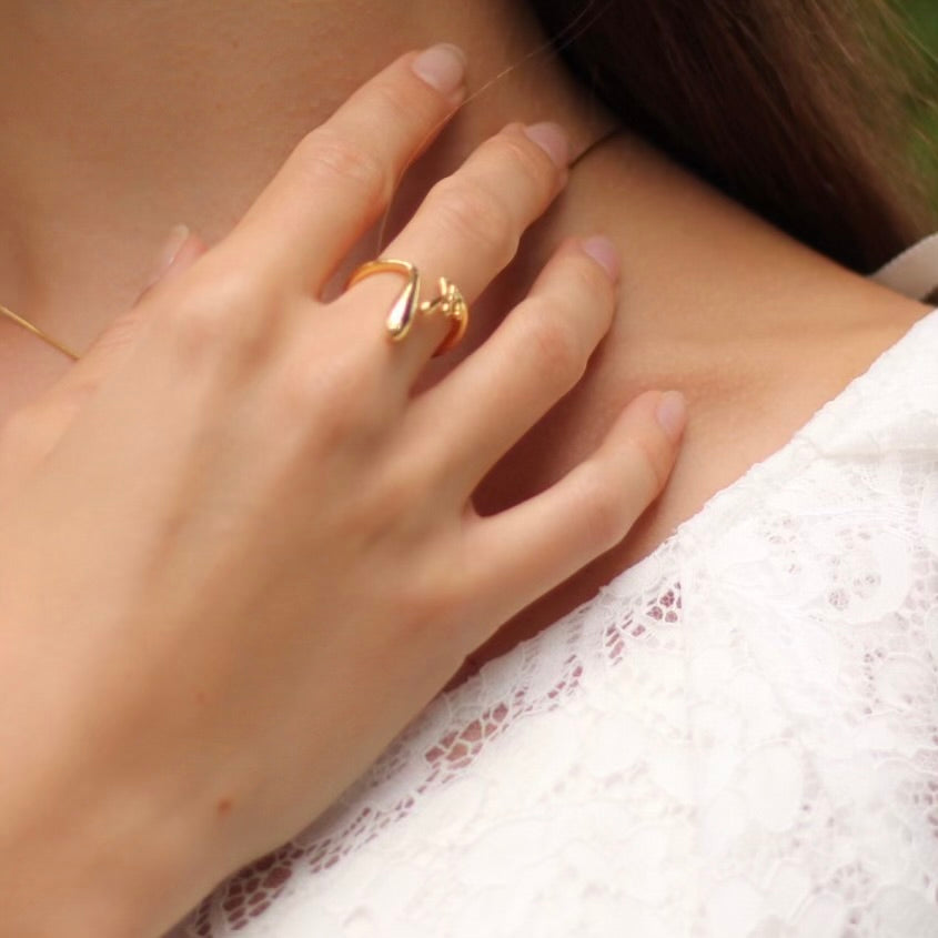 Stalactite Ring （Gold)