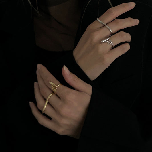 Stalactite Ring （Gold)