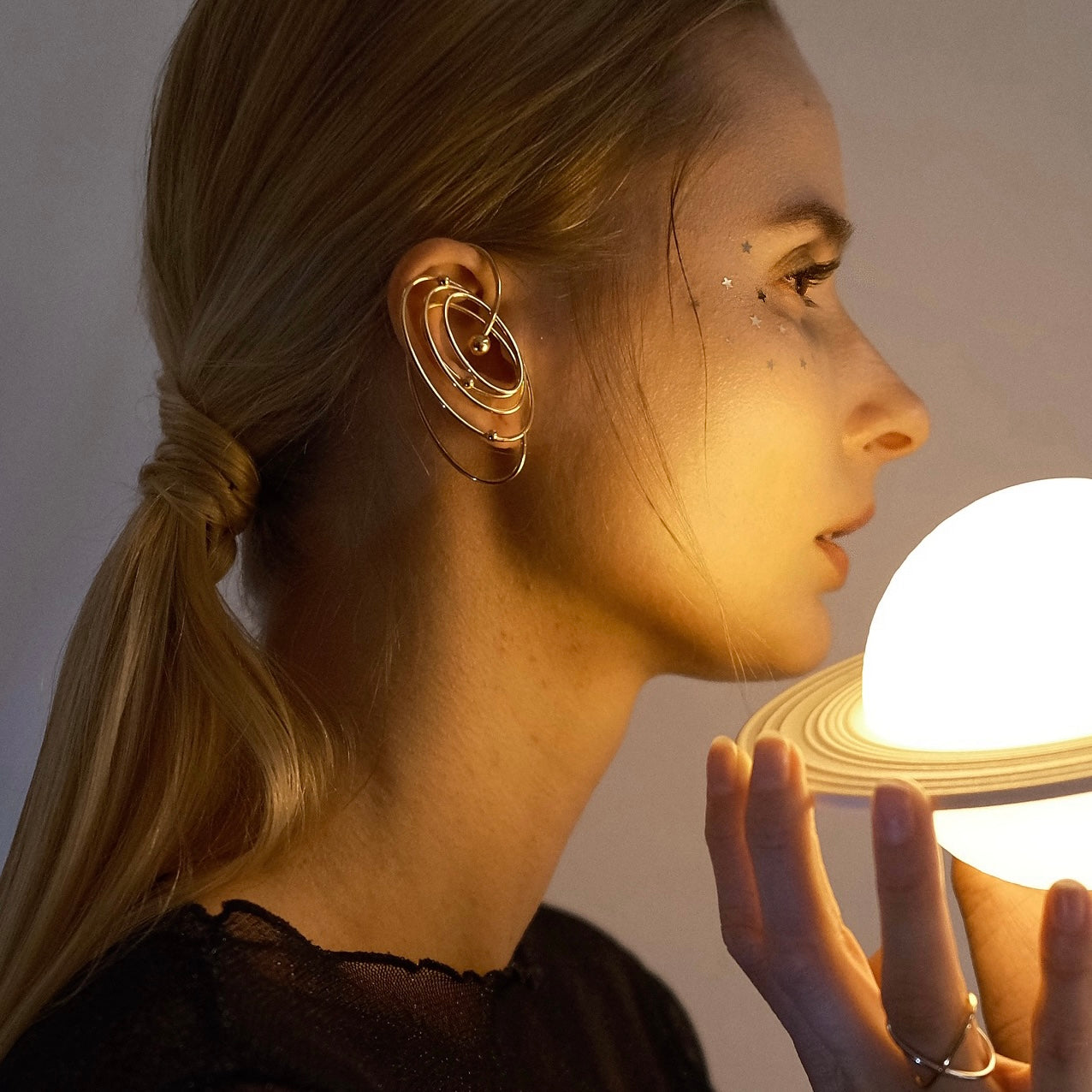 Galaxy Flow Earcuff (gold)&(silver)