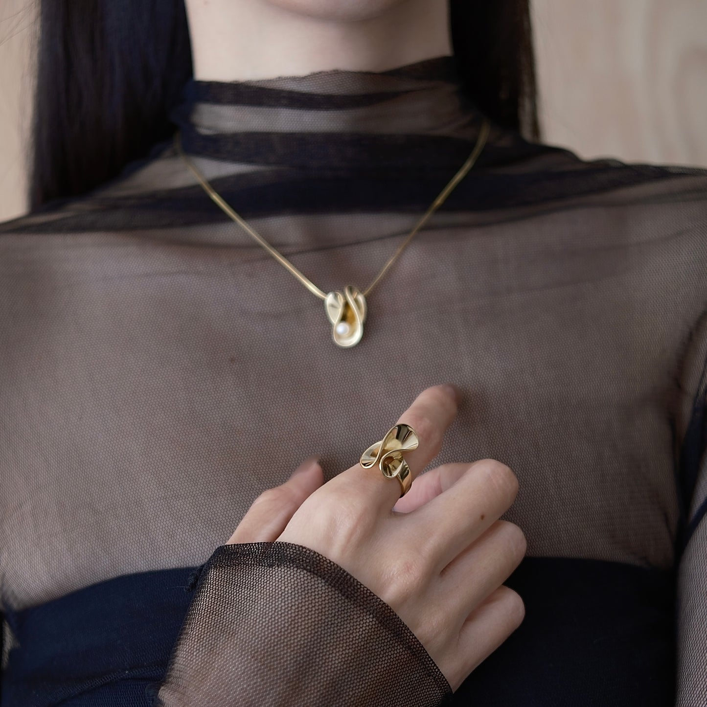 Sparkle of Laputa Necklace (gold)