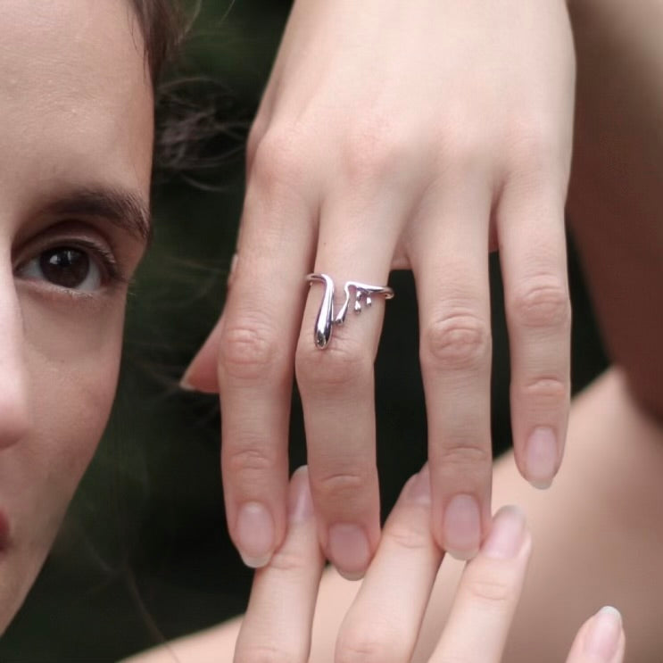 Stalactite Ring （Silver)