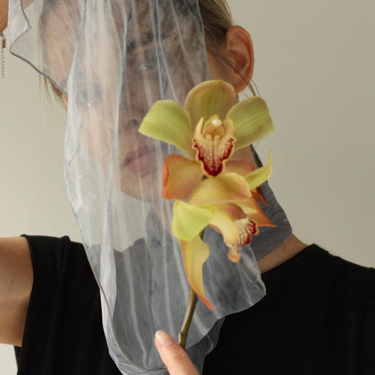 Refection x Ciao -The memory of petals - 花瓣之憶透膚長絲巾