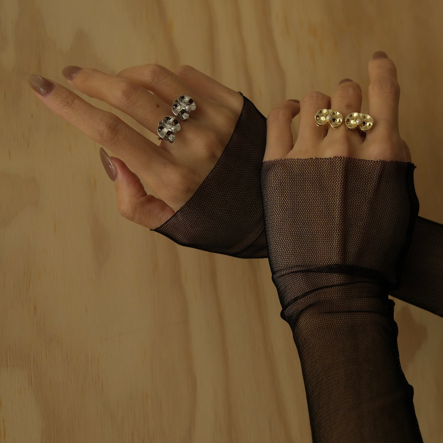 Dancing Orchid Ring (gold)