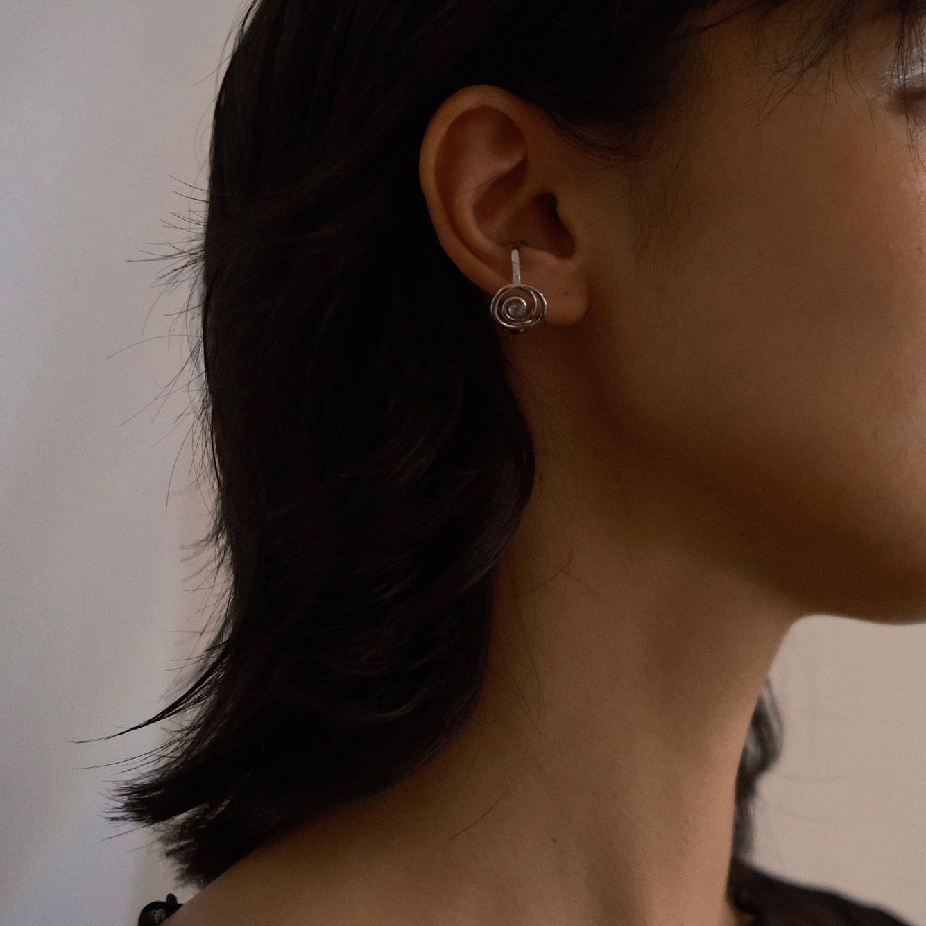 Cosmic Spiral Ring (gold)&(silver)