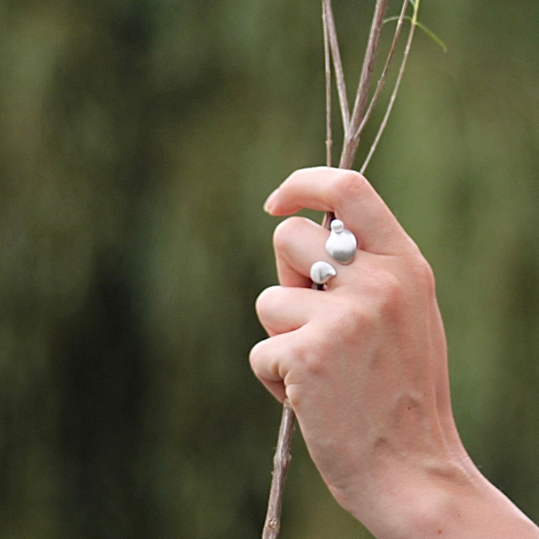 The Hazy Forest Ring (Silver)