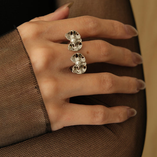 Dancing Orchid Ring (silver)