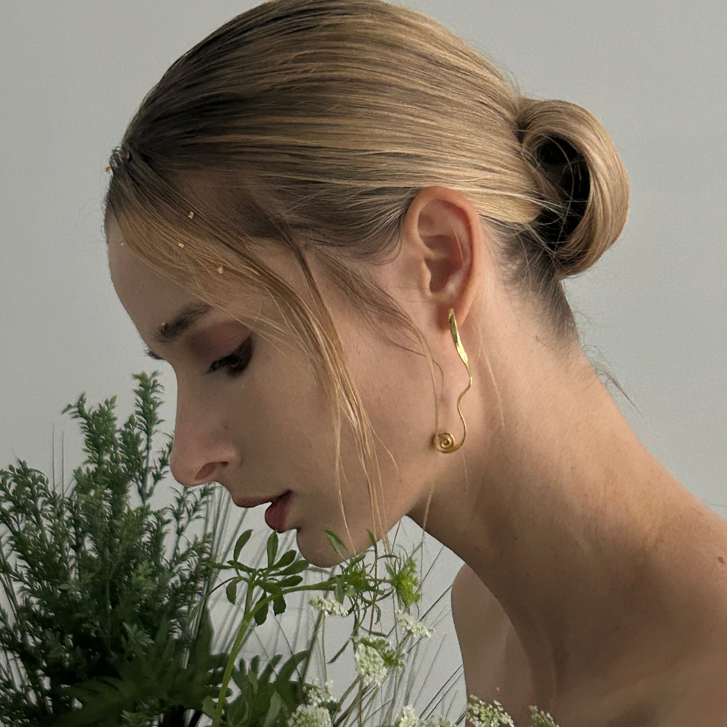 The Mystery of the Forest Earrings (Gold)