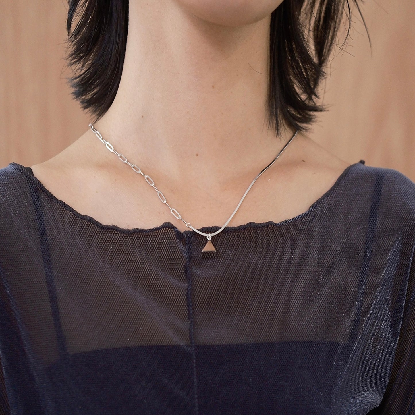 Urban Pyramid Necklace