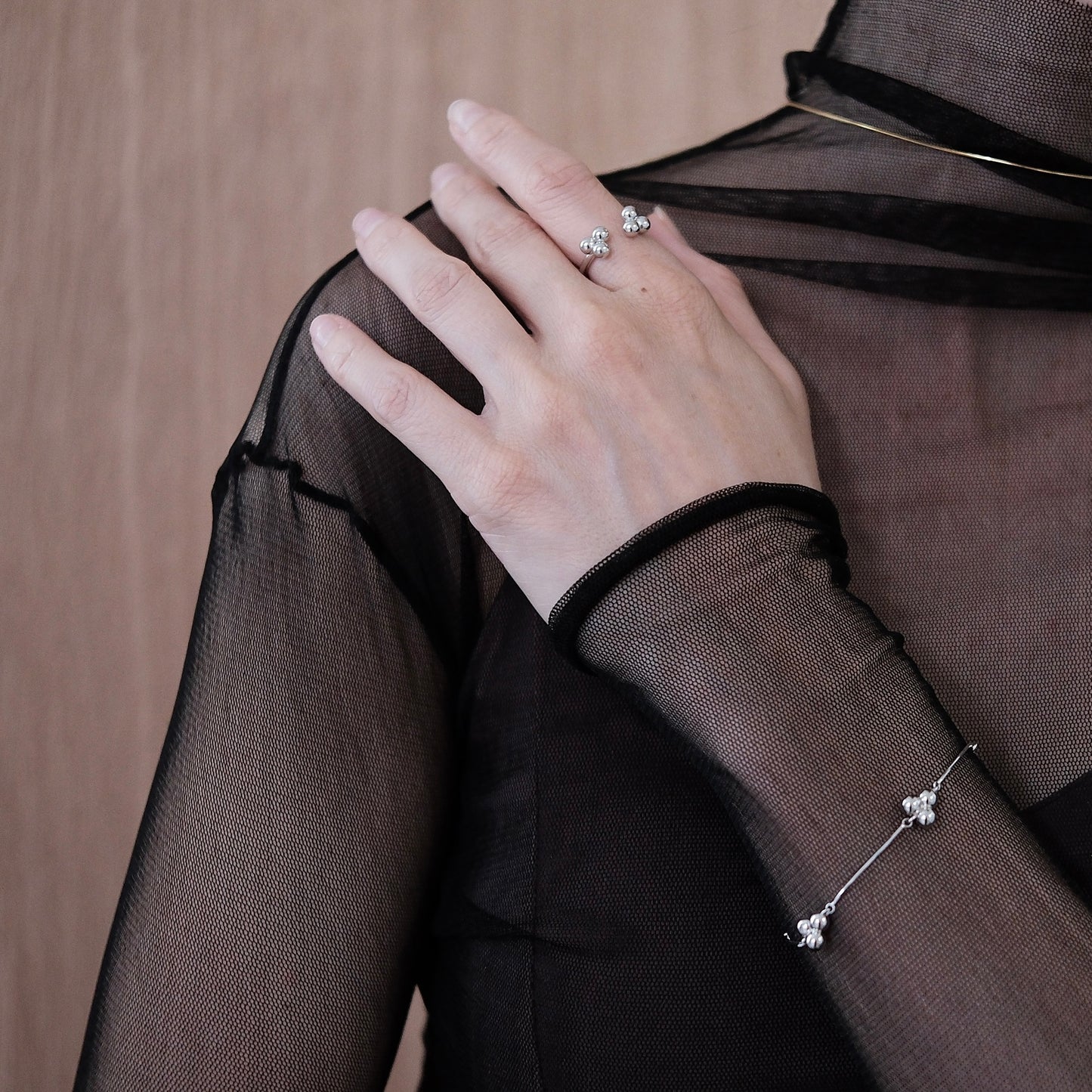 光點指間戒 Sparkle Dot Ring