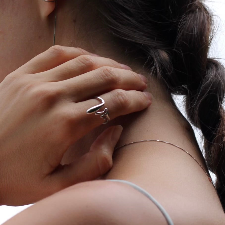 Stalactite Ring （Silver)