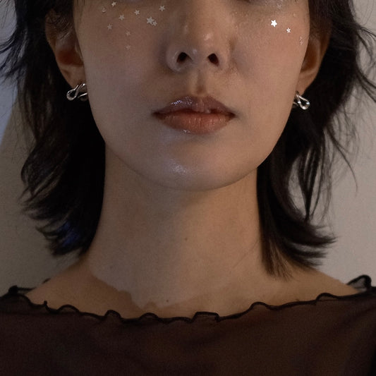 Infinity Orbit Earrings (gold)&(silver)