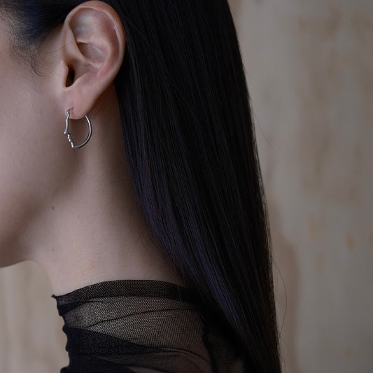 Self Portrait Earrings (silver)