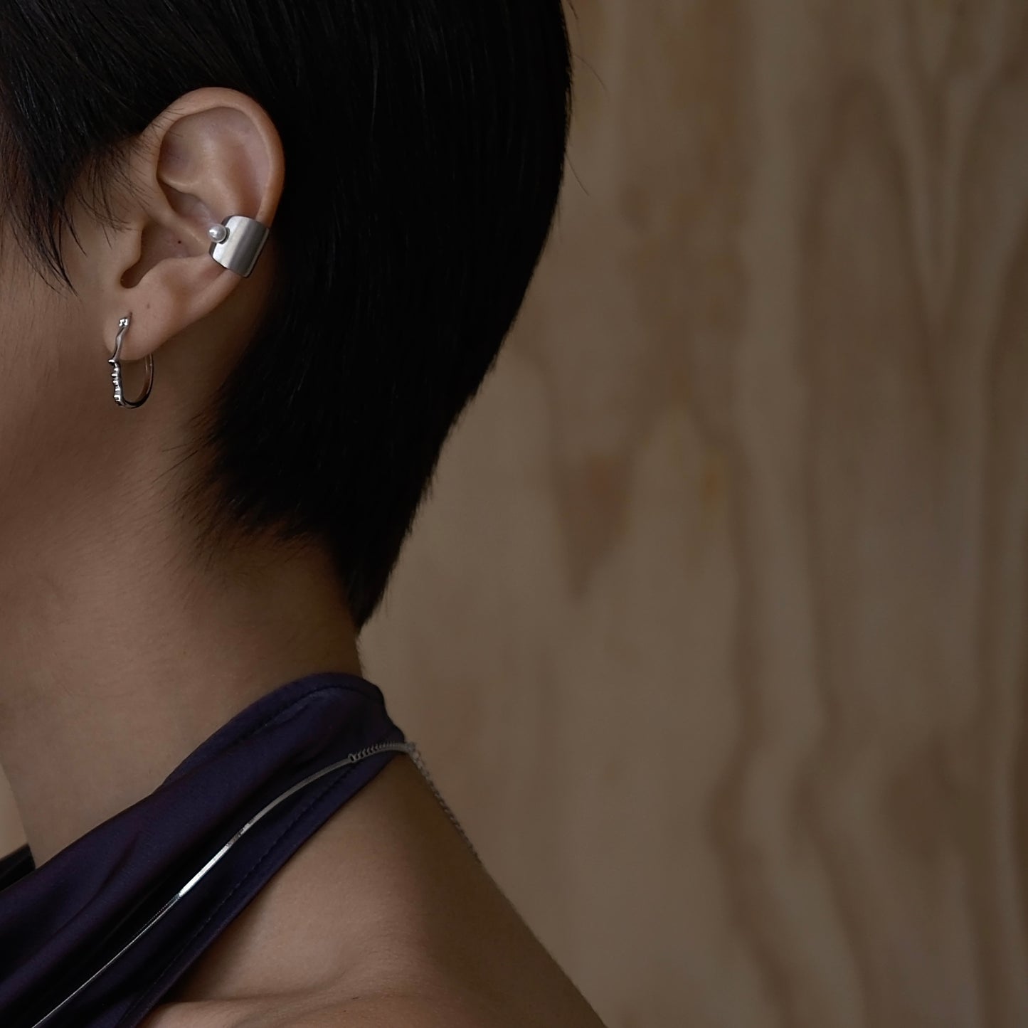 Self Portrait Earrings (silver)