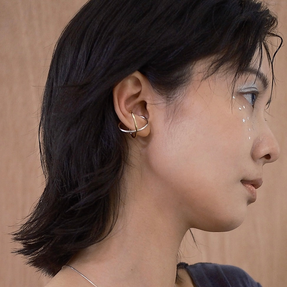 Orbit flow ring (Gold x silver)