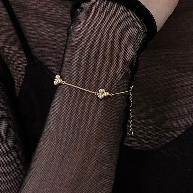 Flow of heart earcuff (with different chains)