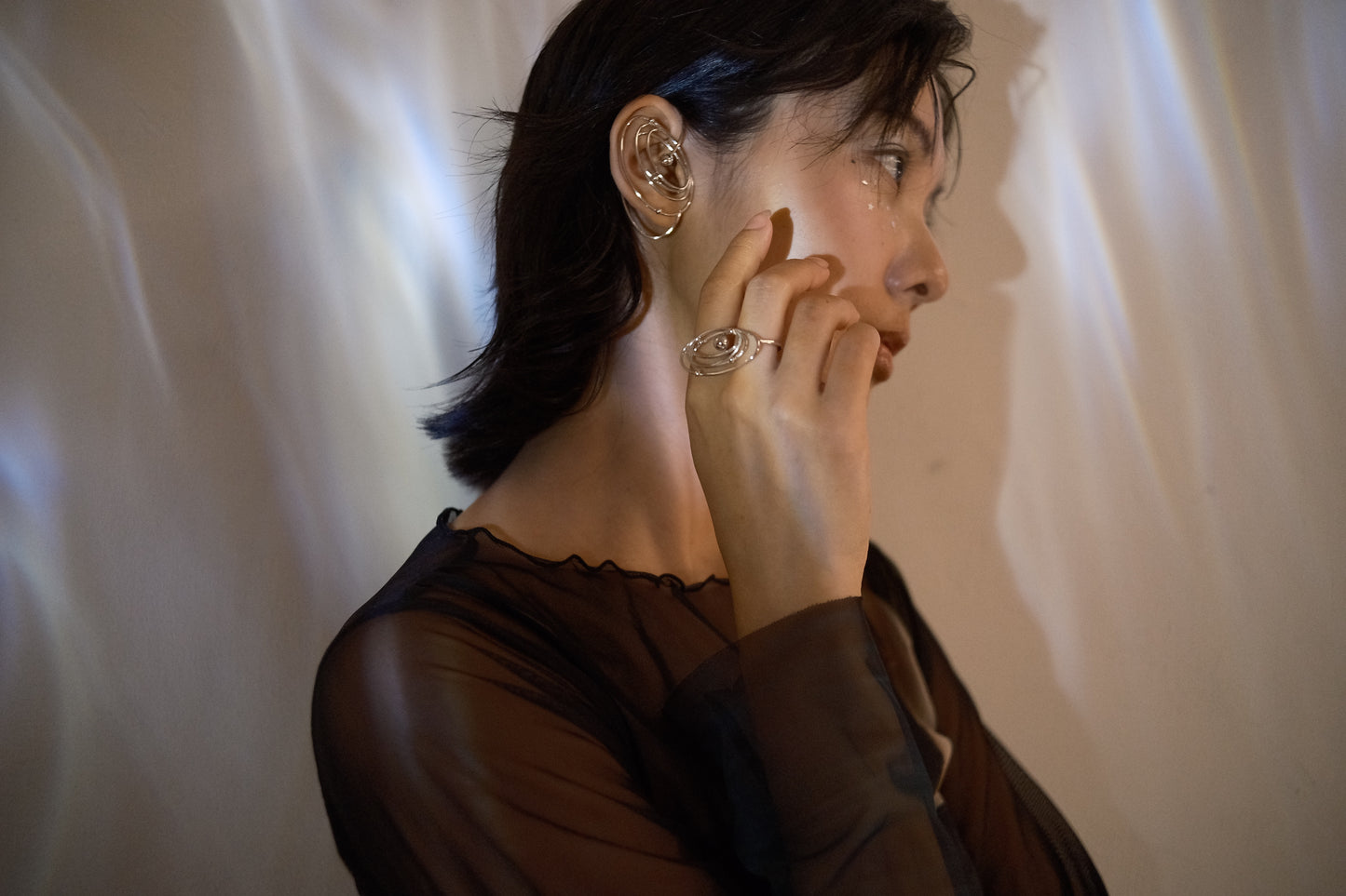 Galaxy Flow Ring  (gold)&(silver)