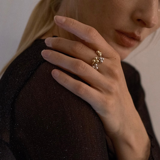 光點指間戒 Sparkle Dot Ring