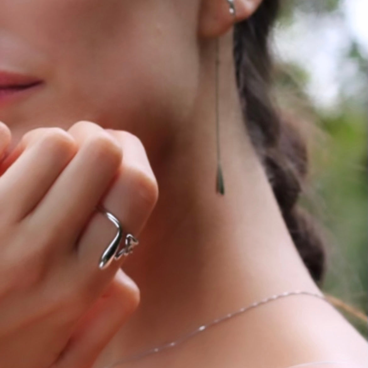 Stalactite Ring （Silver)