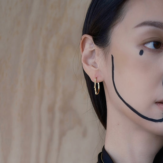 Self Portrait Earrings (gold)