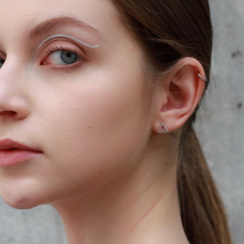 Pyramis Ear Urban Pyramid Ear Studs – Reflection.co_official