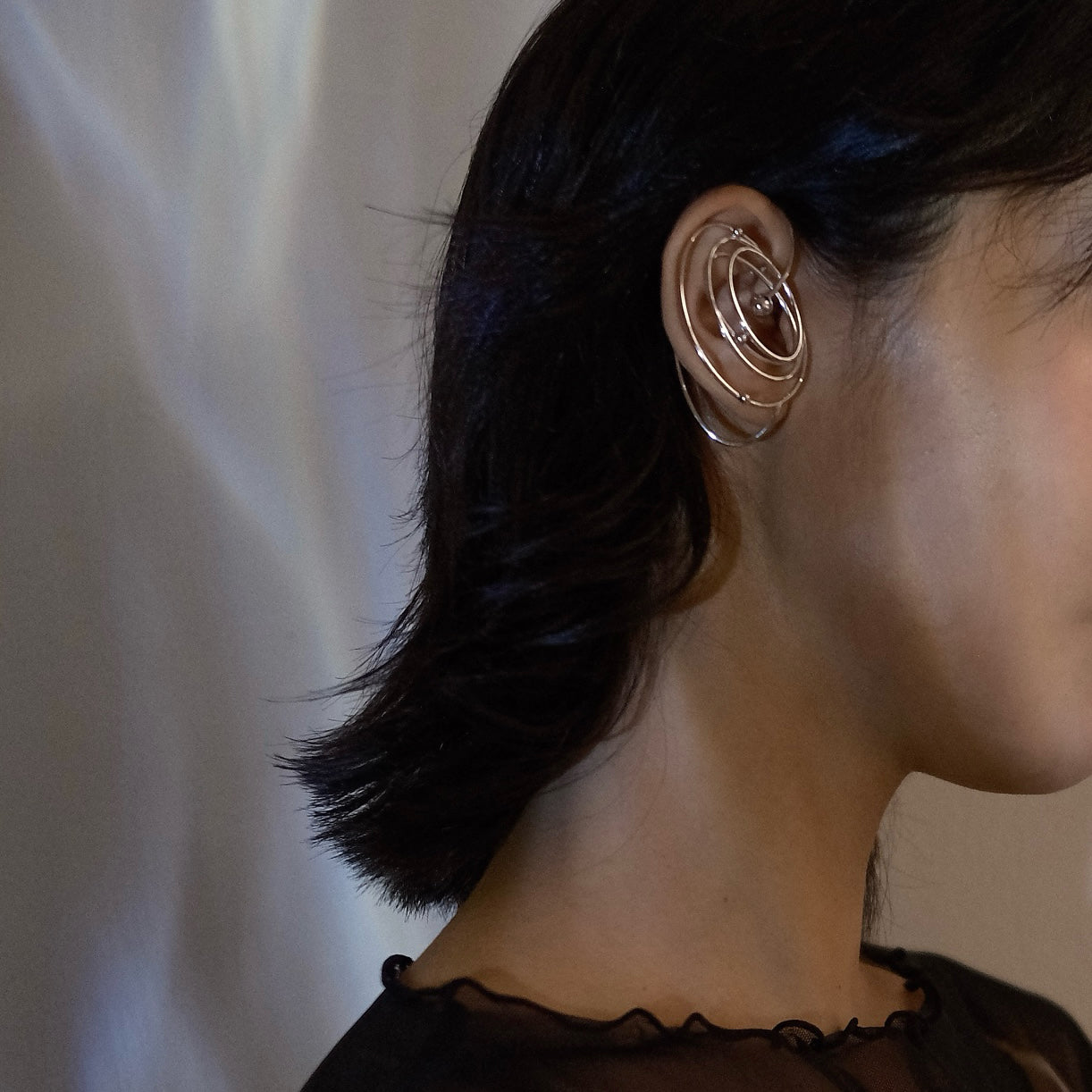 Galaxy Flow Earcuff (gold)&(silver)