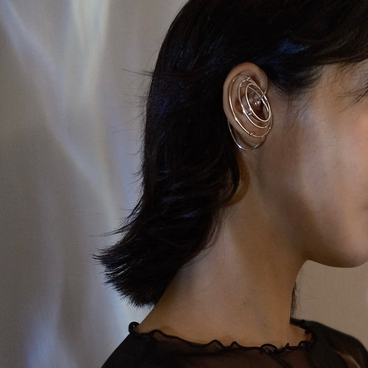 Galaxy Flow Earcuff (gold)&(silver)