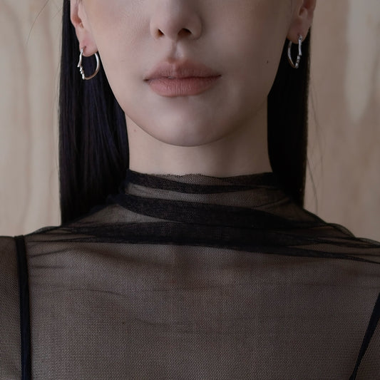 Self Portrait Earrings (silver)