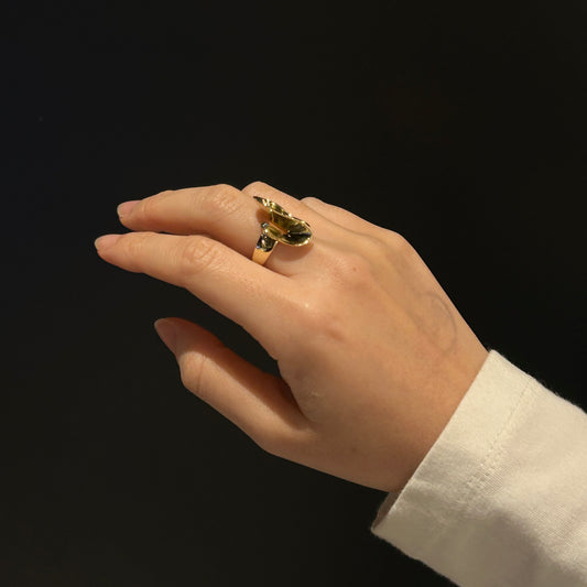 Floating Laputa Ring (gold)