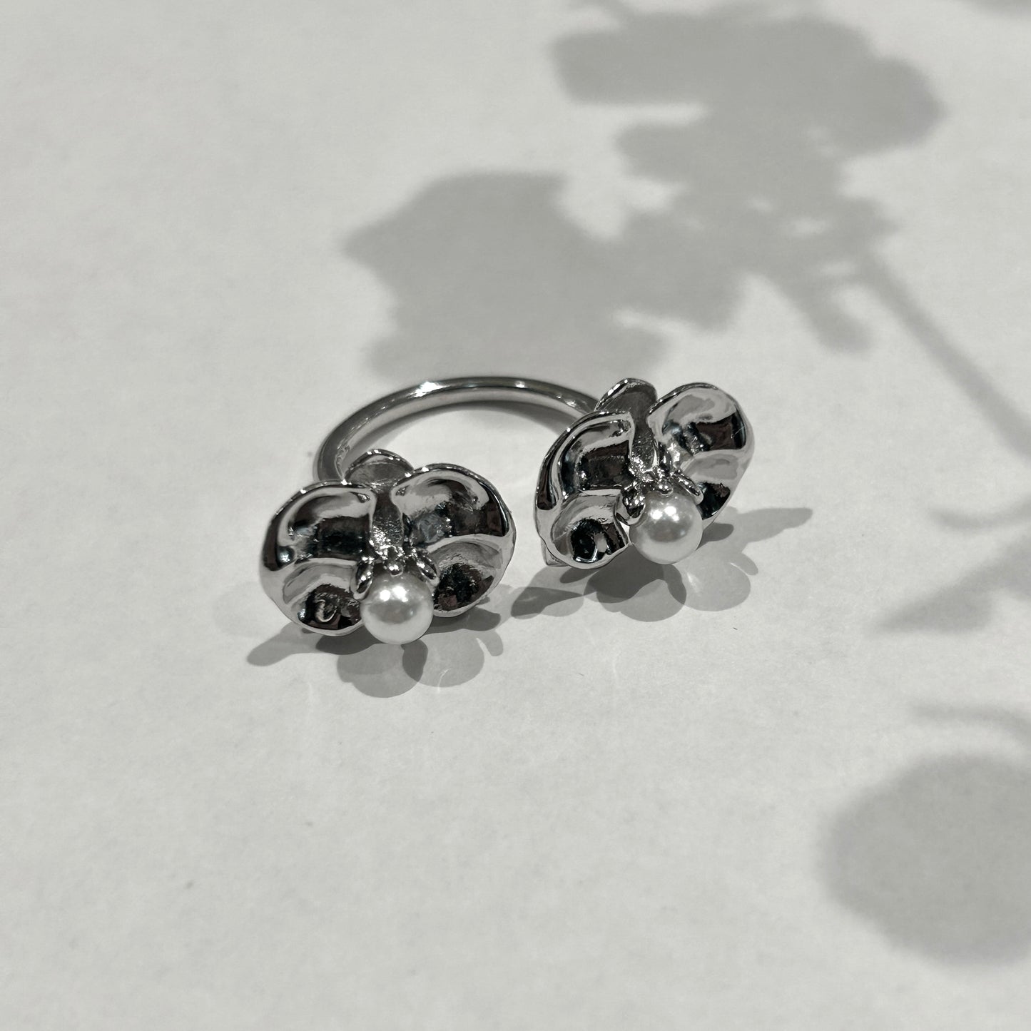 Dancing Orchid Ring (silver)