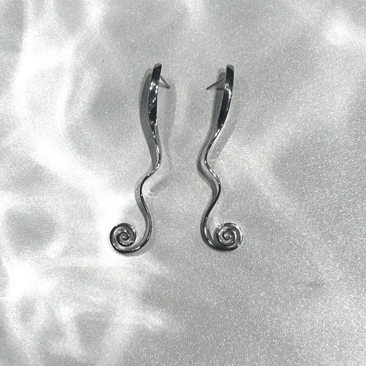 The Mystery of the Forest Earrings (Silver)