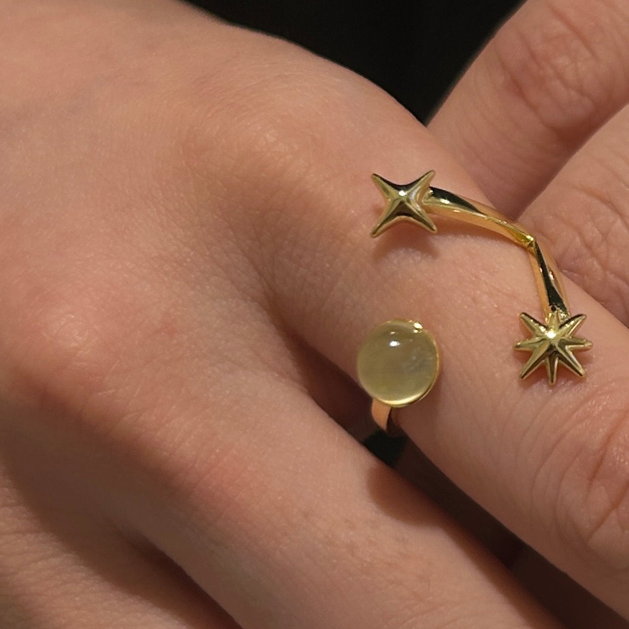 Starry Sparkle Ring (gold)&(silver)